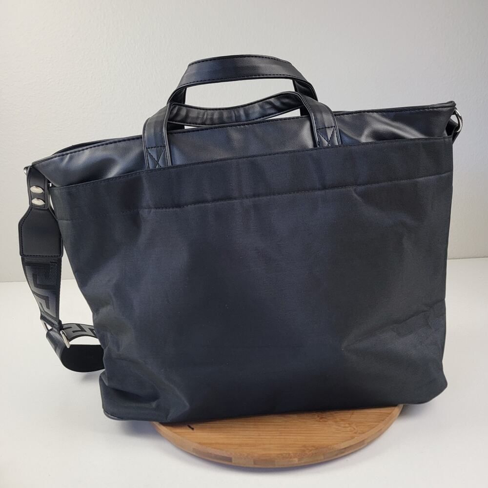 Versace Parfums Crossbody Messenger Bag Tote Handbag Size Medium Unisex Travel - Picture 4 of 16